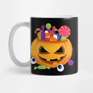 halloween candy jack o lantern pumpkin Mug
